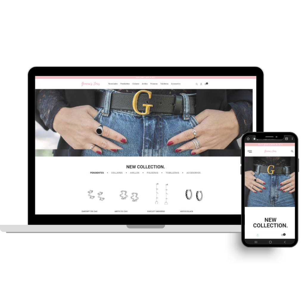 Web de Gemma's Joies diseñada por MontsenyWebs