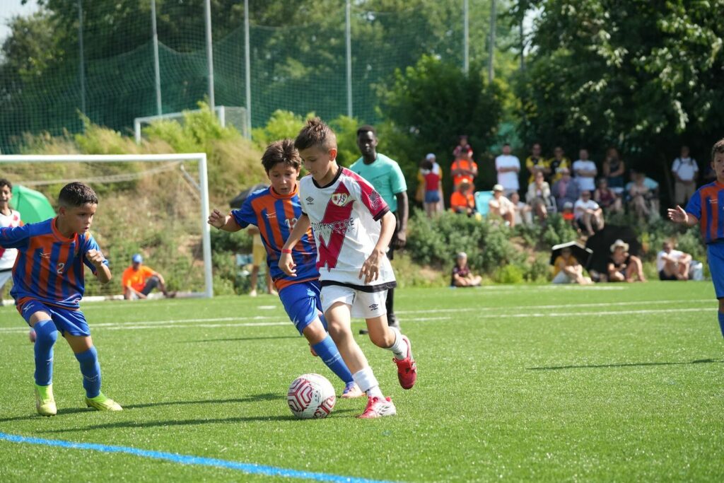 Partit de futbol base a la Campeones Cup, fotografia de MontsenyWebs