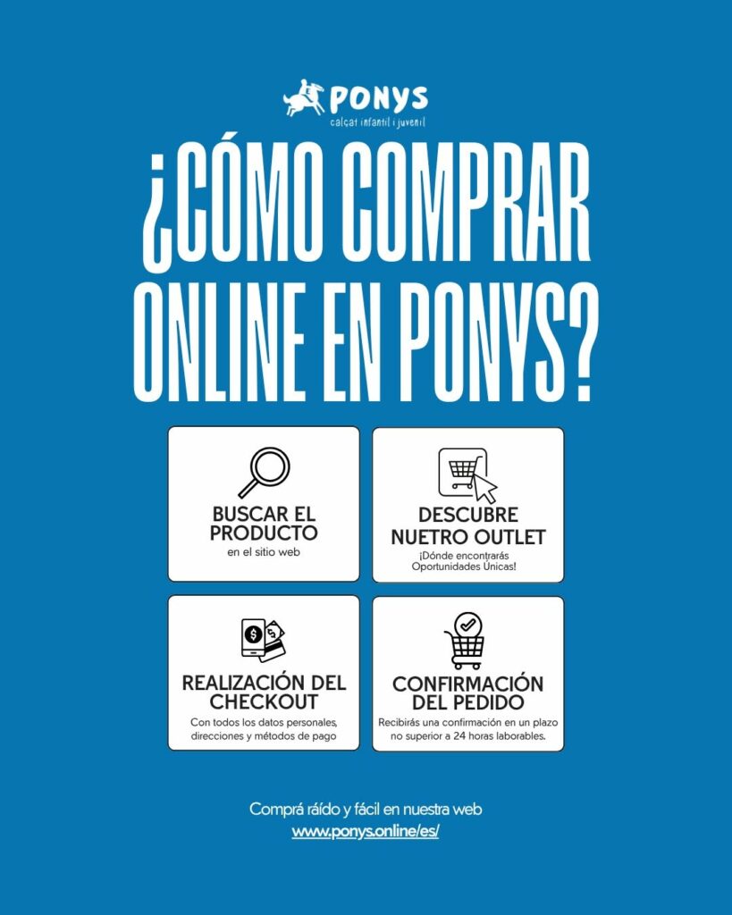 Publicació a xarxes socials de Ponys gestionada per MontsenyWebs